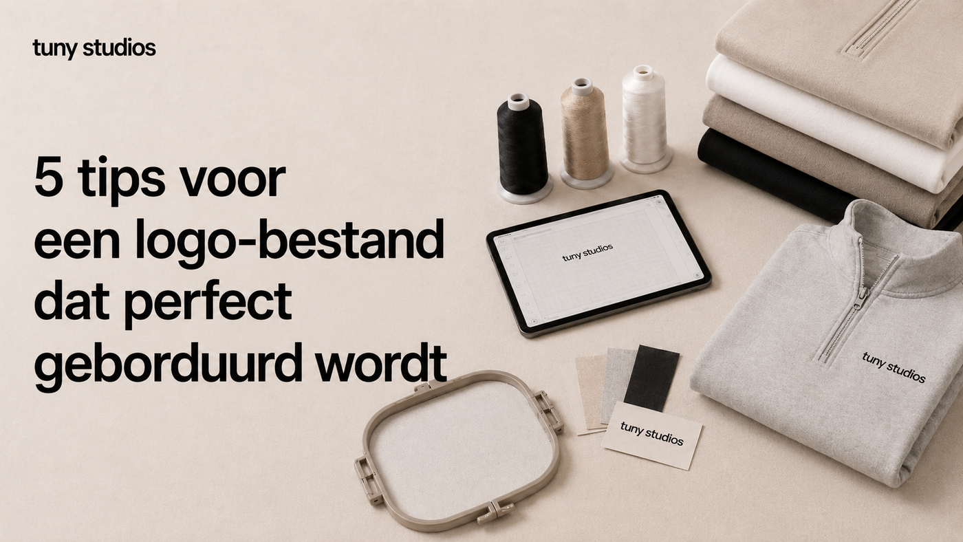 5 tips voor een logo-bestand dat perfect geborduurd wordt