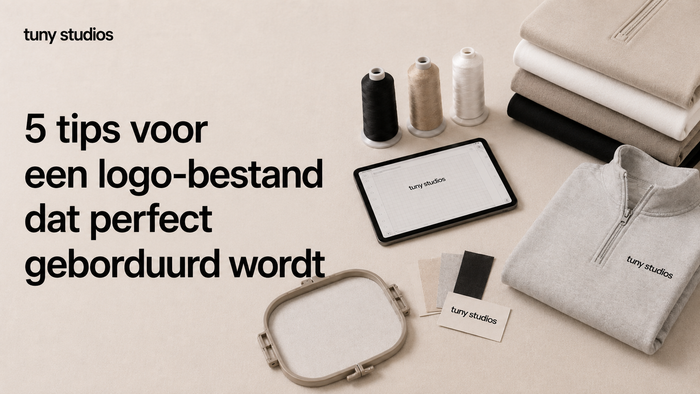 5 tips voor een logo-bestand dat perfect geborduurd wordt